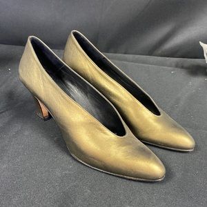 d’Rossana by Charna Leather Heels (1343)